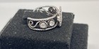 Sterling Adjustable Band Ring Sizable Fit  Classic Band Style Kids Or Toe