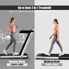 Superfit 2 25hp 2 In 1 Folding Treadmill W  App Speaker Remote Control