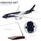 Lufthansa Boeing 787-9 100th Anniversary D-apbu Desk 1 130 Jet Model Az Airplane
