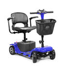 Xtremepowerus 4 Wheel Mobility Scooter Power Wheelchair Folding Electric Scooter