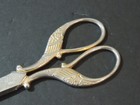 Antique D  Peres Magnetic Cutlery Sewing Scissors - Solingen Germany