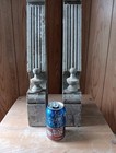 Pair Antique Large Wood Corbels Roof Brackets Farm House   Victorian Rare