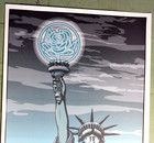 Ryan Adams Poster 2012 Concert   New York Show Lithograph Nyc Statue Liberty