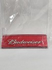 Vtg Budweiser King Of Beer Table Tent Holder Plastic Frame Independent Sitter