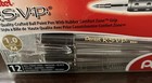 Ballpoint Pen  Medium Point  Black Ink clear Barrel Set Of 12  New In Box tested