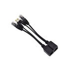 5x Passive Dc Jack Poe Adapter Rj45 Injector Splitter Power Over Ethernet Cable