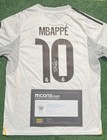 Kylian Mbappe Signed Real Madrid 2025-26 Fan Jersey  10 Icons Coa Autograph 