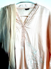 Brandnew Xl3 P Light Cream Kam  Designer trouser White Cotton And 2 Tone Dupetta