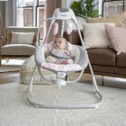 Ingenuity Simplecomfort Baby Swing Pink Cassidy - 6-speed Multi-direction With