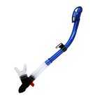 Promate Sk890 Scuba Diving Ultra Dry Purge Snorkel With Signal Whistle Blue