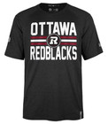 Ottawa Redblacks New Era Sideline Varsity Performance T-shirt Black Cfl Football