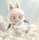 Pop Mart The Monsters Zimomo Diy White Angel Labubu Doll Toy