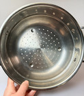 All-clad Steamer Insert Colander Pasta Strainer Stainless 10  For Stock Pot