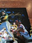 Jose Canseco Signed Auto 8x10 Photo Coa Leaf Authentics Oakland Athletics