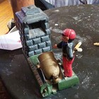 Cast Iron Artillery Mechanical Bank With Soldier Figure And Cannon
