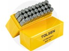 Steel Punch Stamp Die Set Metal Tool English Letters A To Z 27-piece Set 6mm