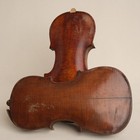  vb264 Pair Of Body Only Antique 4 4 Violin For Parts Or Repair