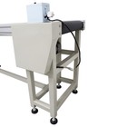 120w Length 118in Black Pvc Conveyor Belt System 11 8in Width Adjustable Speed