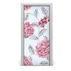 3d Home Art Door Wall Self Adhesive Removable Sticker Flowers Plants Peonies