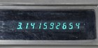 Vintage Casio Fx-101 Scientific Calculator - 10-digit Blue Vfd - Tested