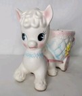 Vintage Napco Nursery Planter Pony Cart Baby Horse C-7079 Plant Succulent Decor