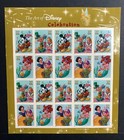 U s  Post Stamp Pane Set  The Art Of Disney  Friendship  Celebration    Romance