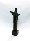 Carved Wood    christ The Redeemer    8    Vintage Sculpture Figurine  Rio Souvenir
