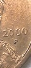 2000 P Sacagawea Dollar Coin Vf Rare Multiple Struck Mule Die Clash Coin Errors 
