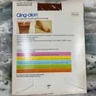 Sears Cling Alon Garter Stockings Nylon Nude Reinforced Toe 2 Pair Pack New