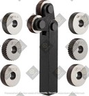 7pcs Double-wheel Lathe Knurling Tools  Pitch 0 5 1 0 2 0mm-usa Fulfilled