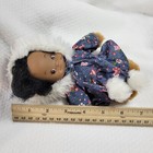 Native Alaskan Plush Doll Coat Hood Fur Trim A c e  Alaska Toy-o-rama Int   l