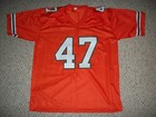 Michael Irvin Unsigned Custom College Orange Sewn New Football Jersey S-3xl