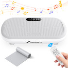 Merach Vibration Plate Exercise Machines Bluetooth Pedal Automatic Sensing