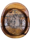 Vintage Wooden Millinery Hat Block     Antique Hat Mold Form