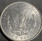 1886  p  Morgan Silver Dollar Brilliant Uncirculated Bu 90  Silver-one Coin Lot