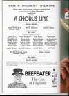  a Chorus Line    Playbill   1976  Broadway   Donna Mckechnie  Priscilla Lopez