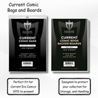  100ct  Max Protection Current Comic Book Bags And Boards - Ultra Clear Bags  