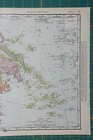 Greece Vintage Original 1895 Rand Mcnally World Atlas Map Lot