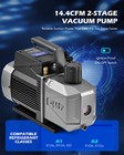 Omt 14 4cfm 1 5hp 2 Stage Vacuum Pump With Oil For Automotive Hvac Servicing
