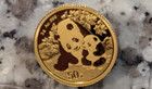 2024 China 3g Gram Gold Panda 50 Yuan Bu Brilliant Uncirculated