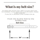 Western Genuine Leather Belt Full Grain Handmade Men s Heavy Duty Without Buckle