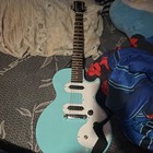 Epiphone Les Paul Sl Electric Guitar Blue Solid Body 6 String Right-handed