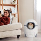 Self-cleaning Cat Litter Box With App Control   Weight Monitoring  Ultra-quiet