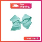 Webb Direct2u Girls Large 6  Grosgrain Knotted Boutique Hair Bow Alligator Clip
