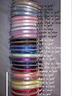 Personalized Ribbons Party Favors Wedding Quinceanera Baby Bridal Shower 50