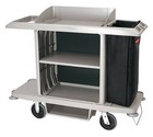 Rubbermaid Commercial Products 1969596 Housekeeping Cart 50 In H 30 Gal Cap  14j
