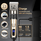 Pet Clippers Professional Heavy Duty Trimmer Thick Hair Dog Grooming Kit