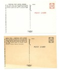 Lot Of 2 Helena Montana State Capitol Aerial View Unused Postcards
