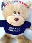 Vintage Applause 1986 10  Bruce 5910 Born In The Usa Plush Bear New With Tags 