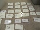 Major Champion Justin Rose Signed Auto Autograph 4x6 Index Card Pga Golf